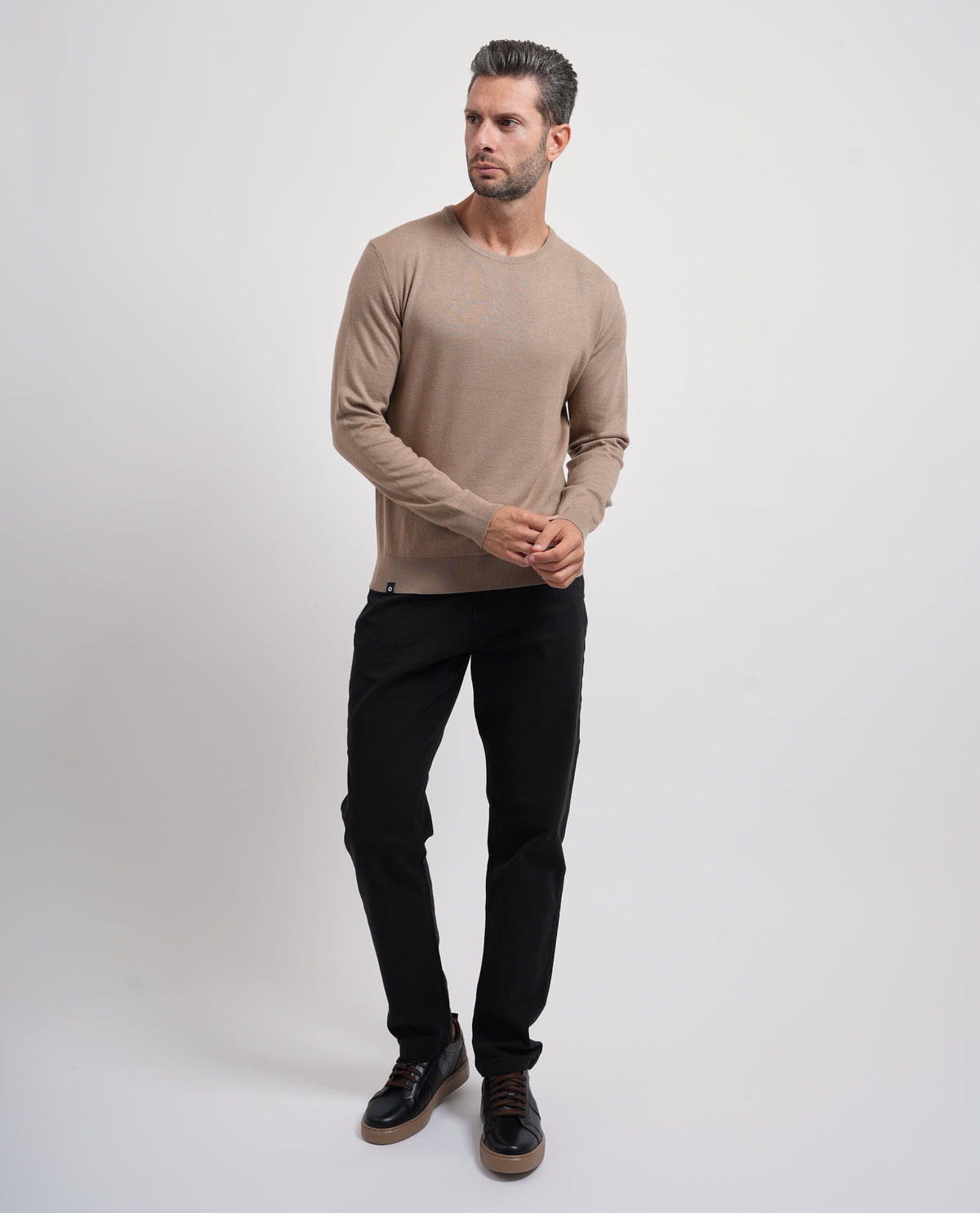 Maglione uomo Yes Zee in misto lana 