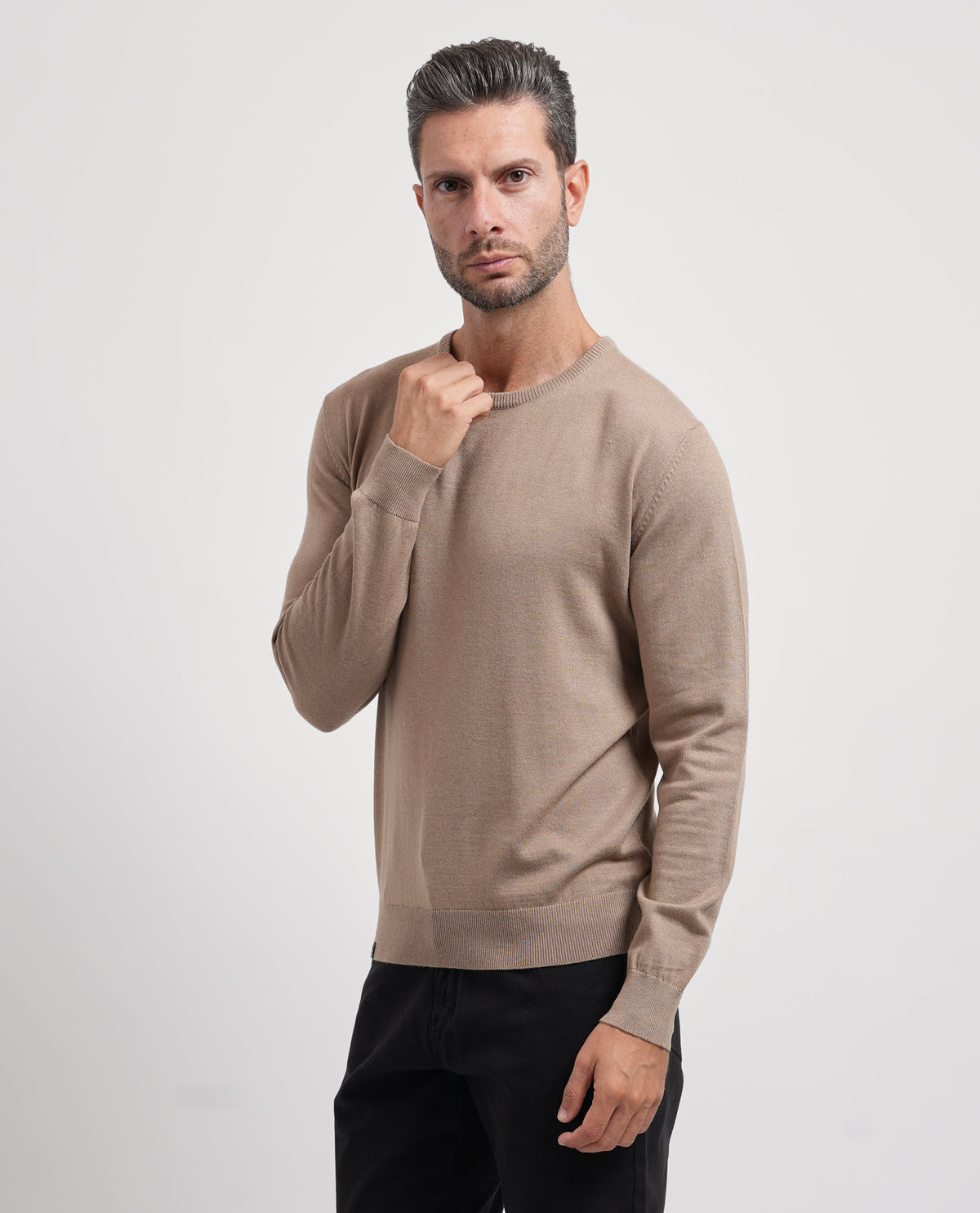 Maglione uomo Yes Zee in misto lana 