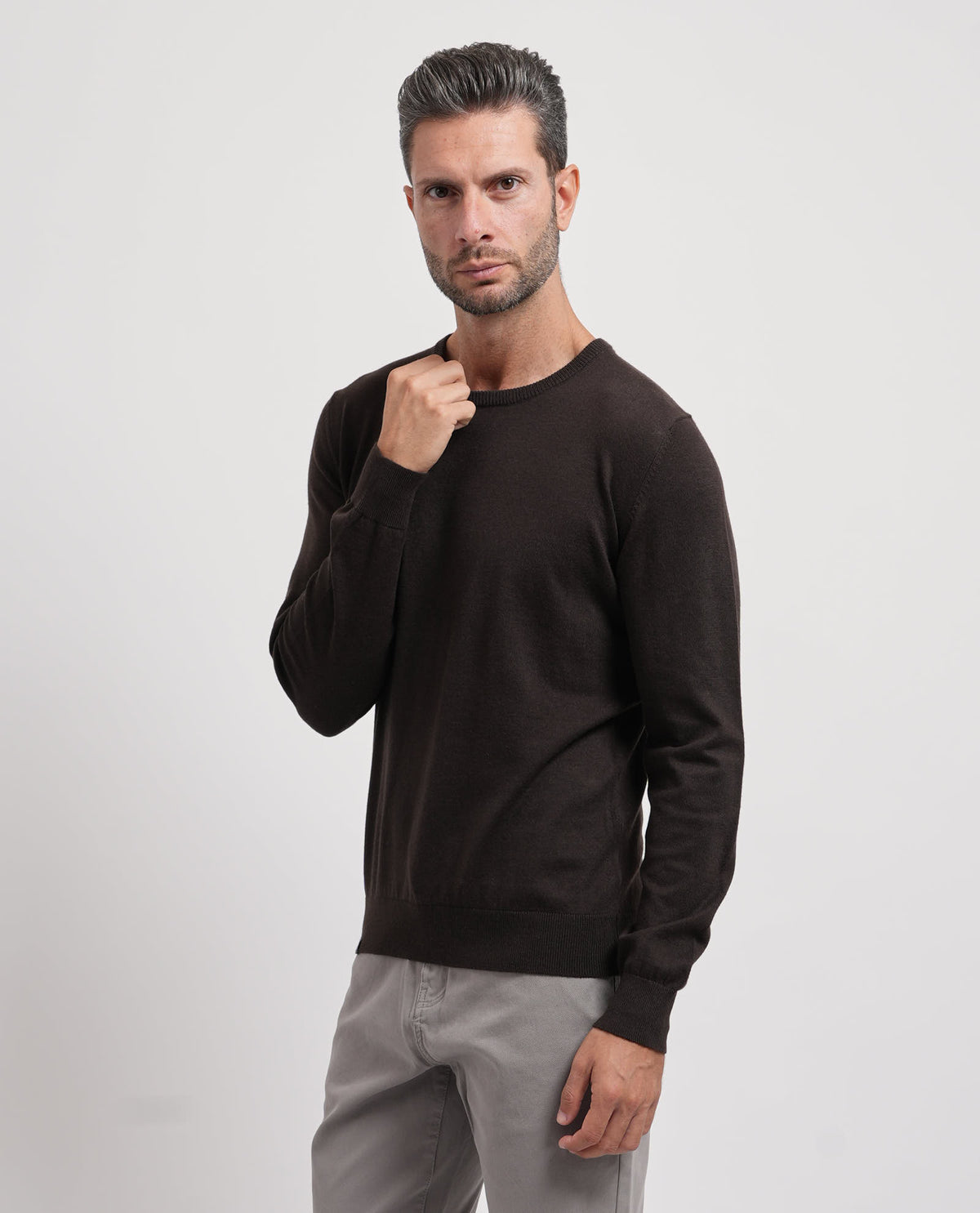 Maglione uomo Yes Zee in misto lana 