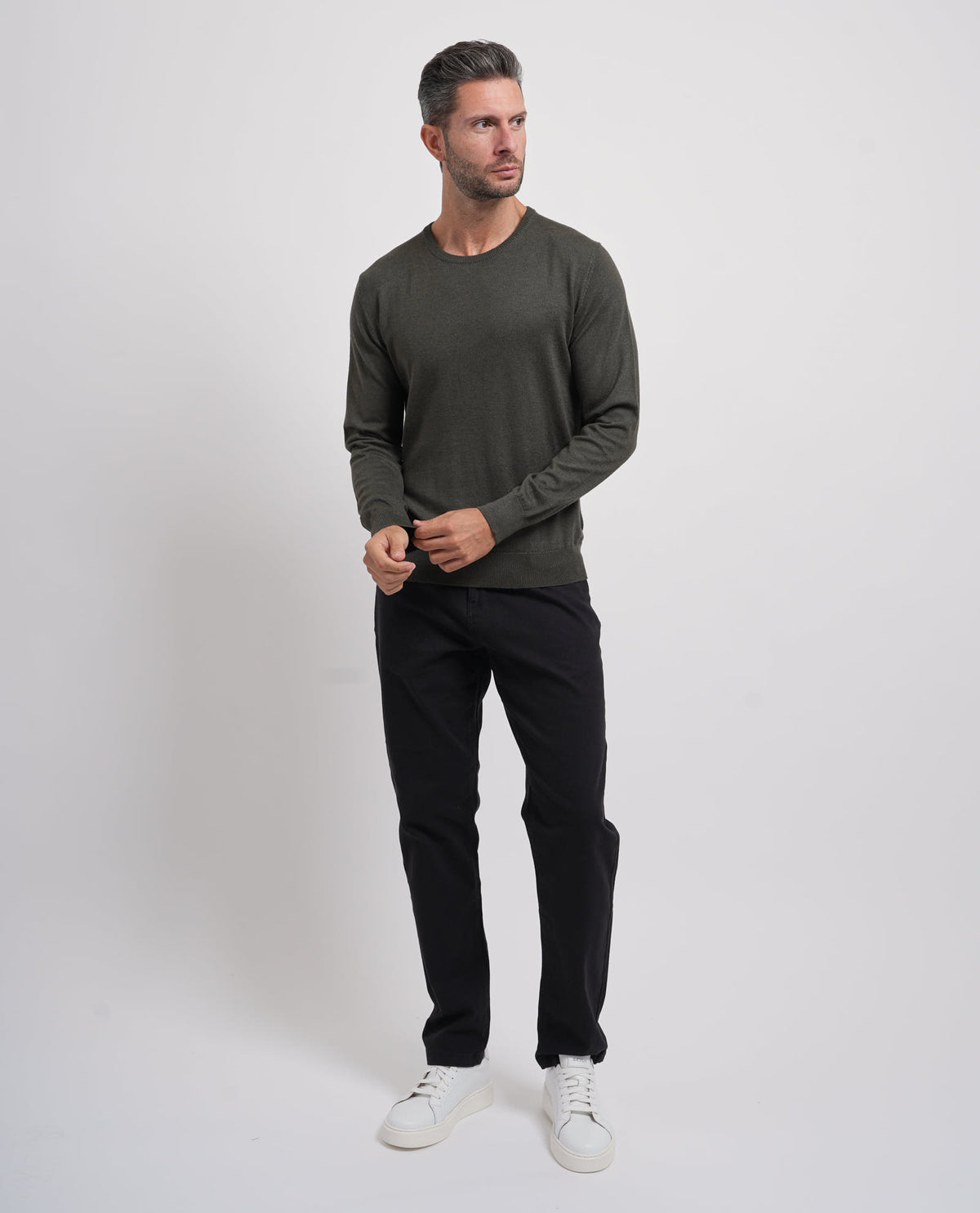 Maglione uomo Yes Zee in misto lana 