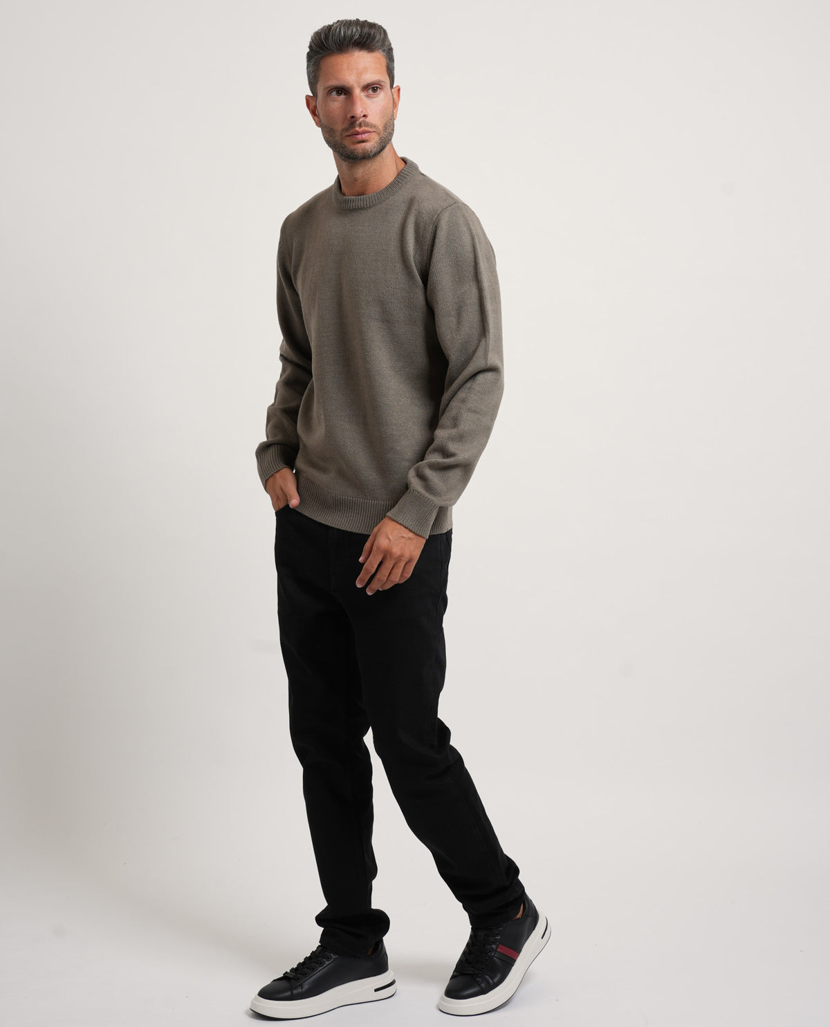 Maglione uomo Yes Zee in misto lana 