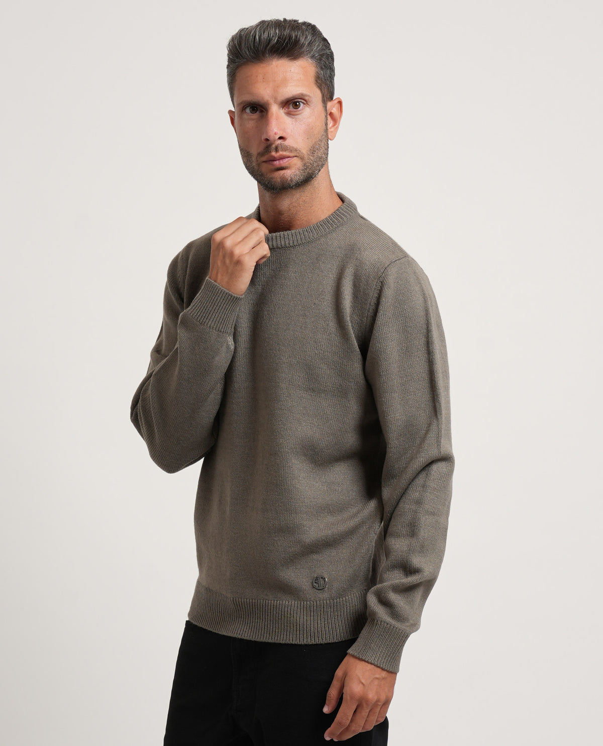 Maglione uomo Yes Zee in misto lana 