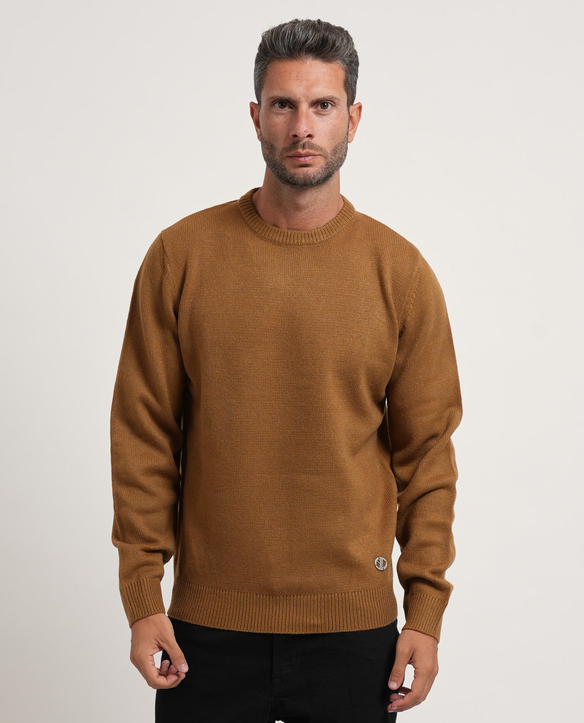 Maglione uomo Yes Zee in misto lana 