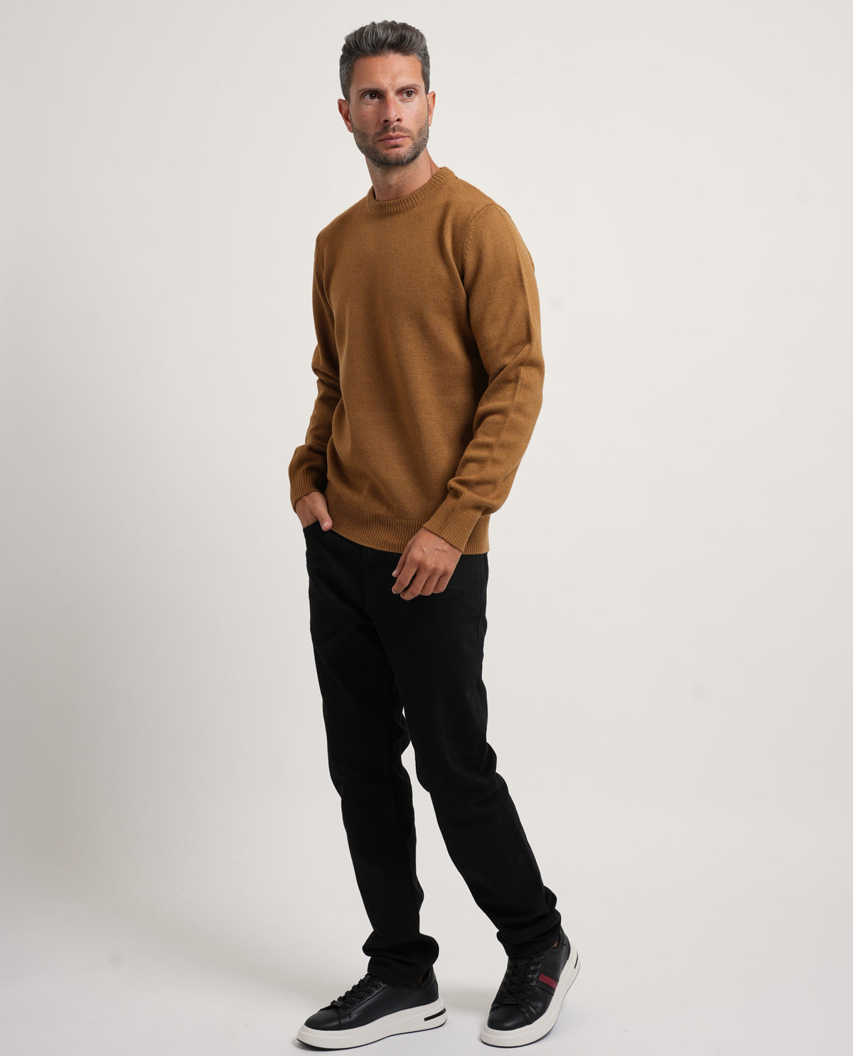 Maglione uomo Yes Zee in misto lana 