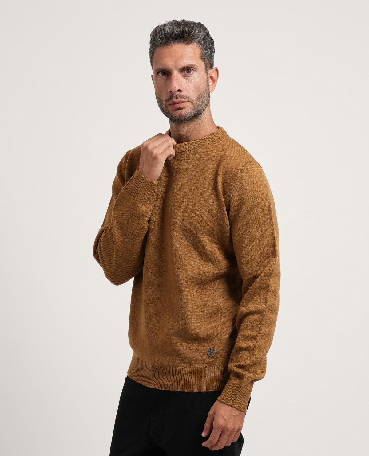 Maglione uomo Yes Zee in misto lana 