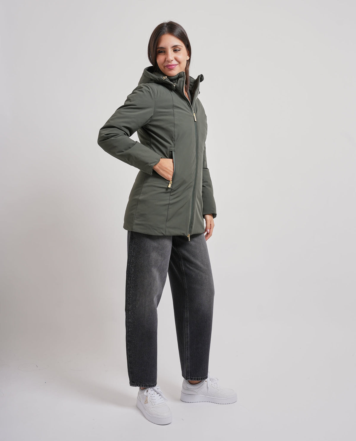 Giubbotto donna Yes Zee con trapuntatura interna 