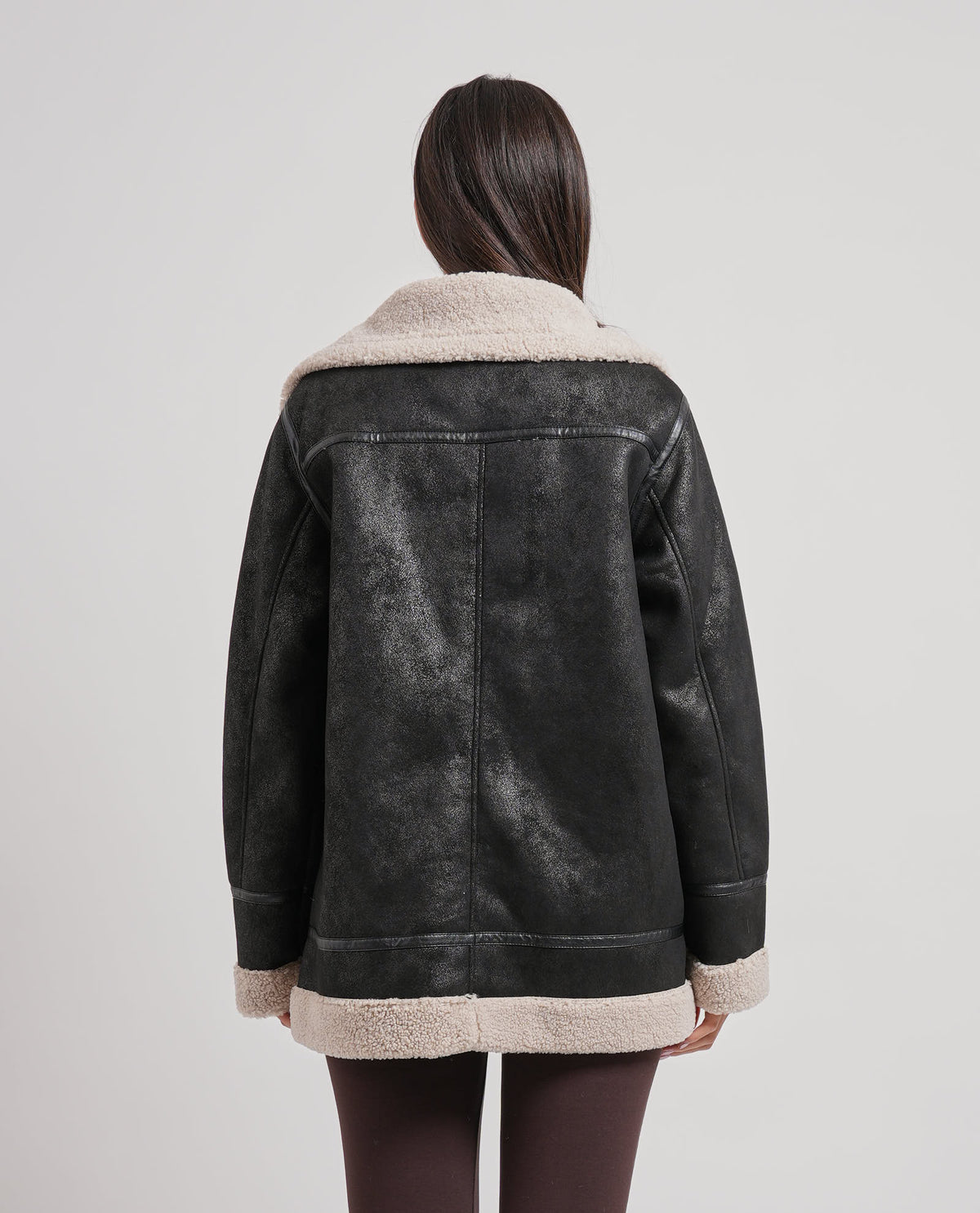 Cappotto donna Yes Zee in montone 