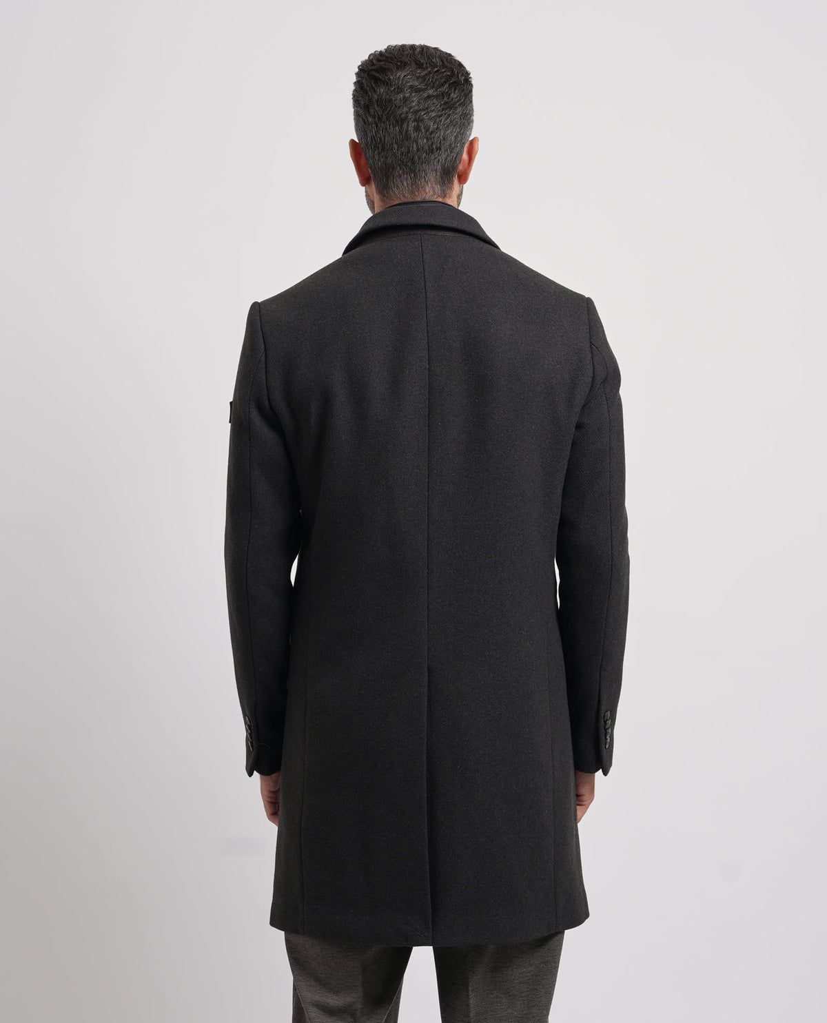 Cappotto uomo Yes Zee in misto lana 