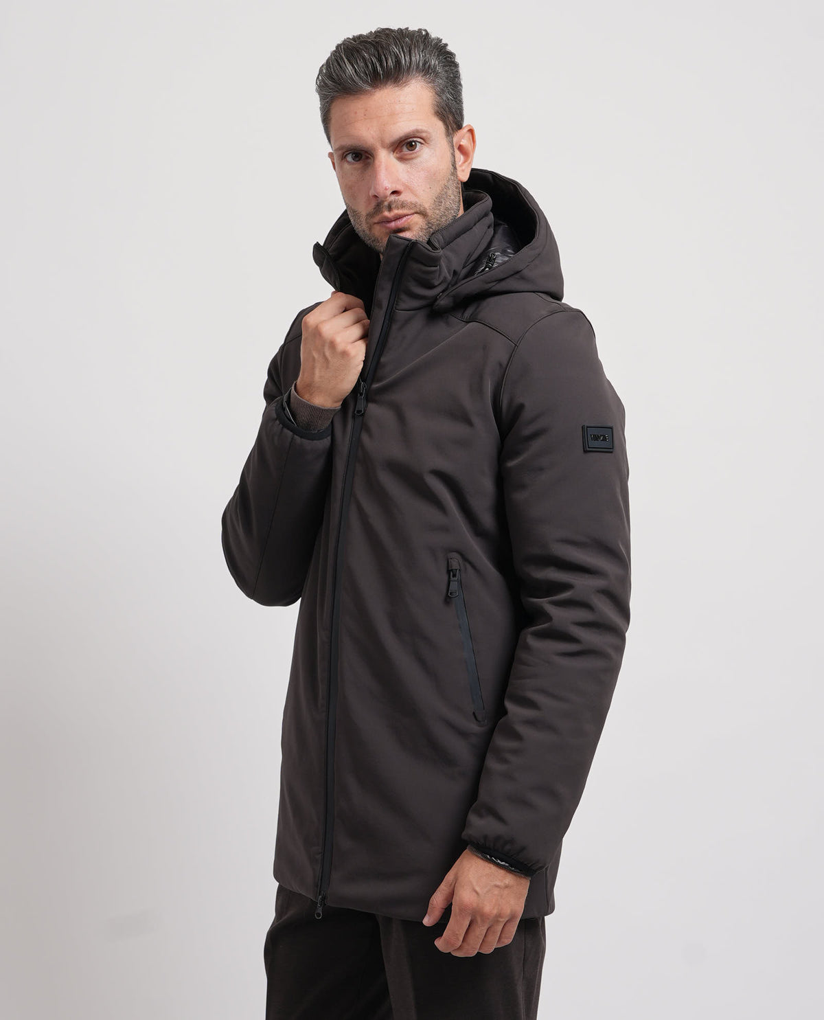 Parka uomo Yes Zee con cappuccio 