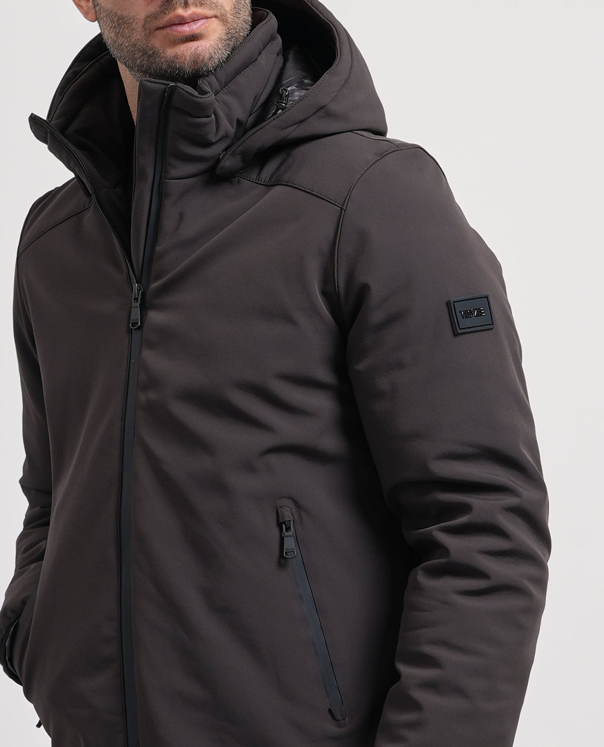 Parka uomo Yes Zee con cappuccio 