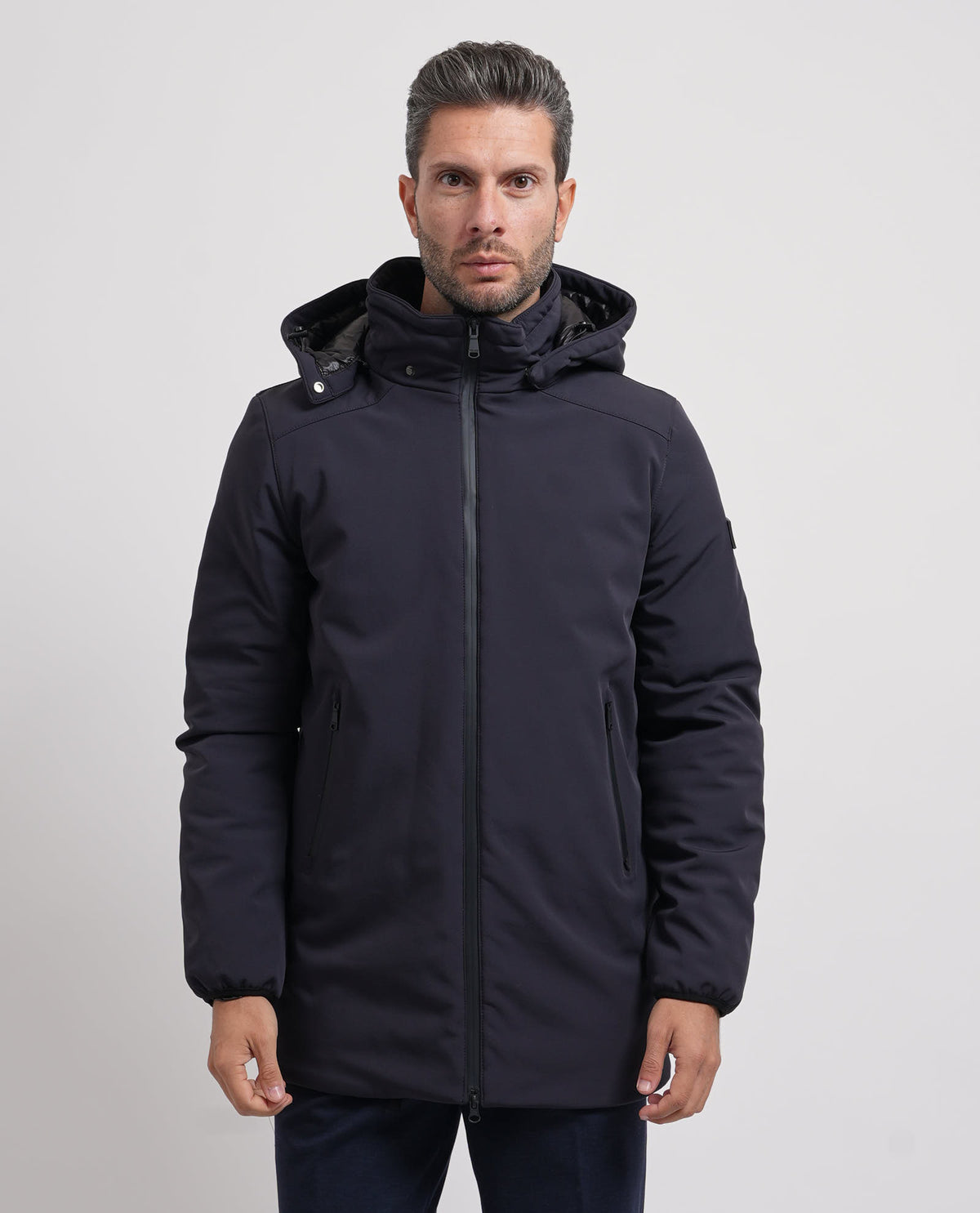 Parka uomo Yes Zee con cappuccio 