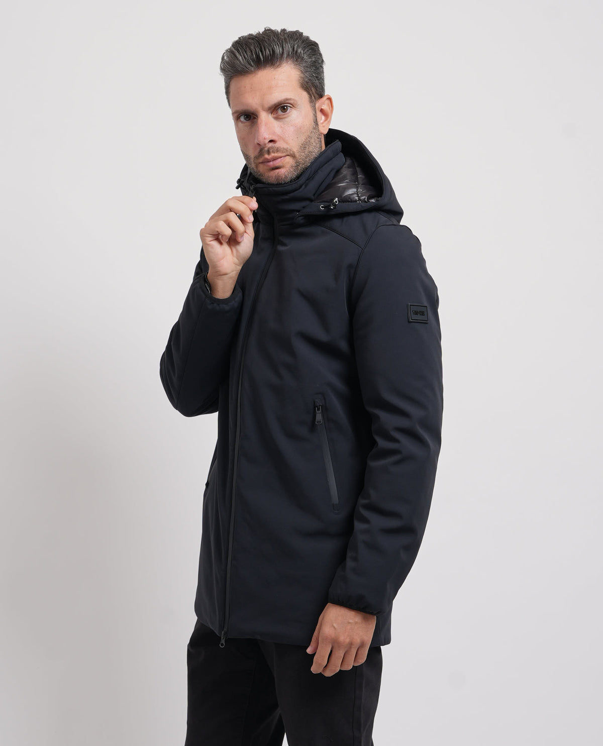 Parka uomo Yes Zee con cappuccio 