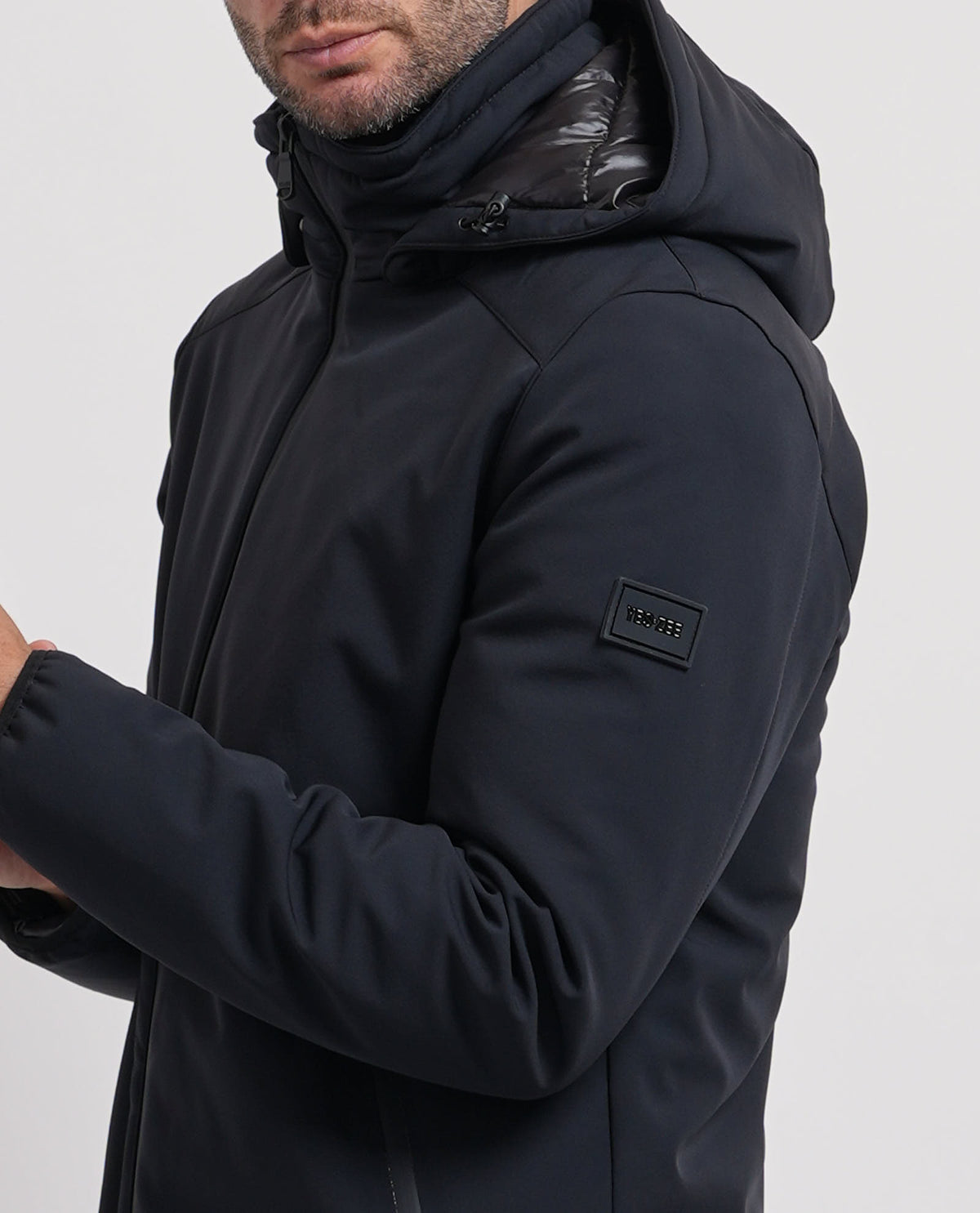 Parka uomo Yes Zee con cappuccio 