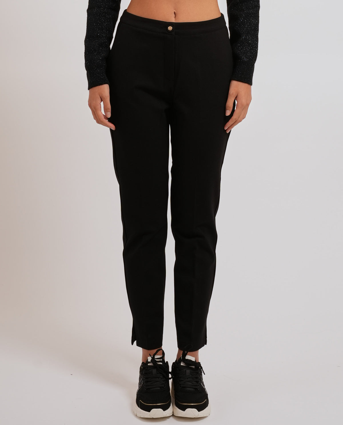 Pantaloni donna Yes Zee in misto viscosa 