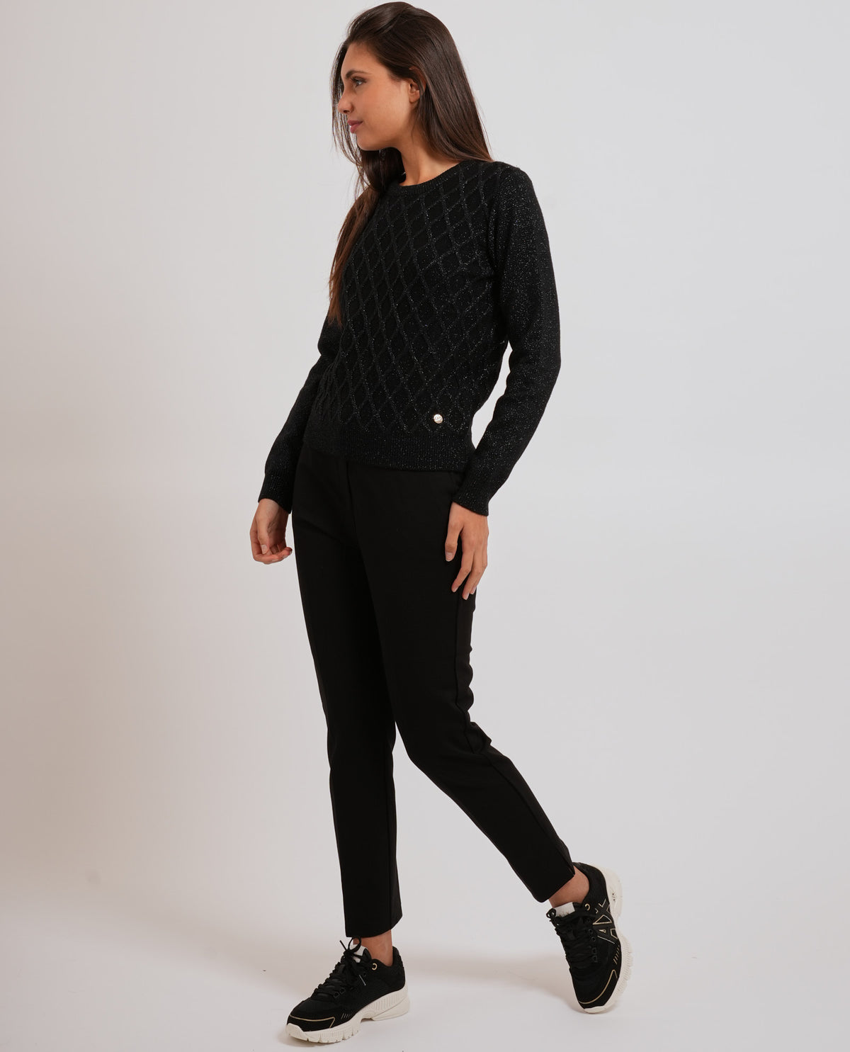 Pantaloni donna Yes Zee in misto viscosa 