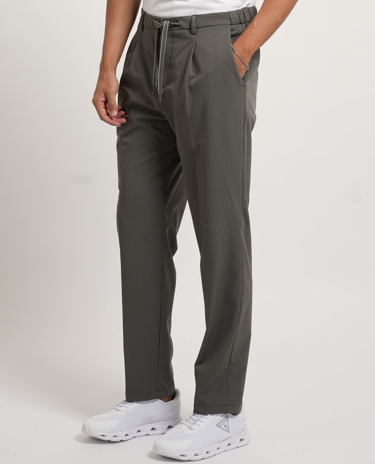 Pantaloni uomo Yes Zee con pinces 