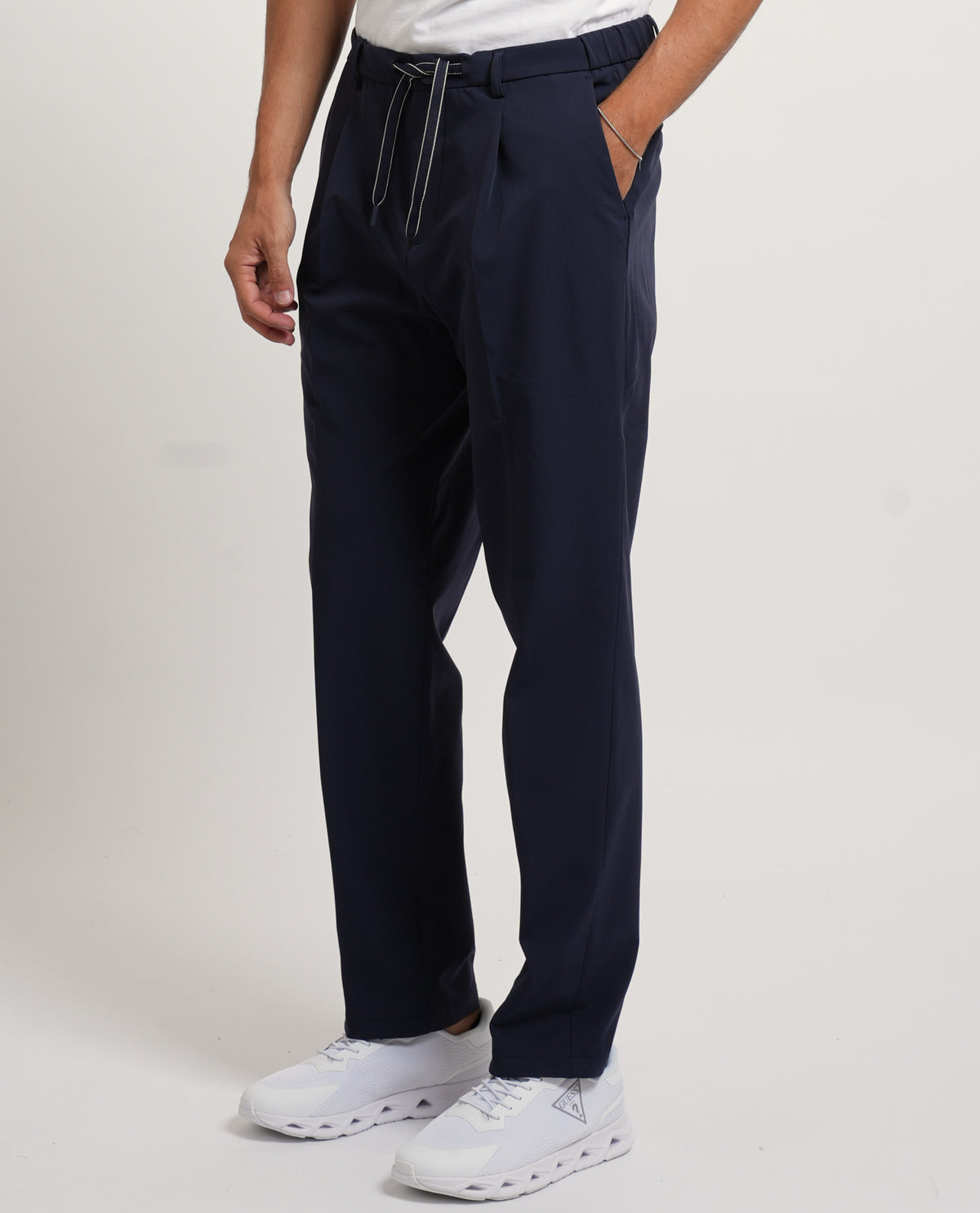 Pantaloni uomo Yes Zee con pinces 