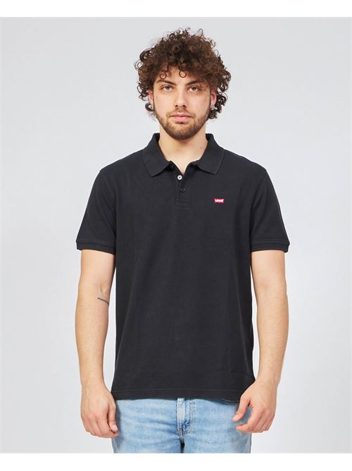 Levis polo shirt with buttons and logo LEVIS | 35883-0007BLACK