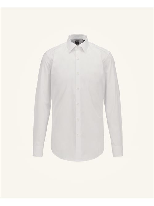 Boss white slim fit men's shirt BOSS | 50469345100