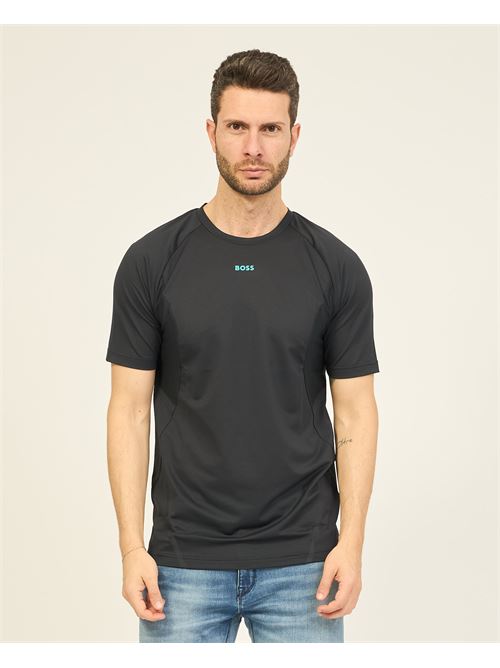 Boss men's t-shirt with decorative reflective graphics BOSS | 50506354402