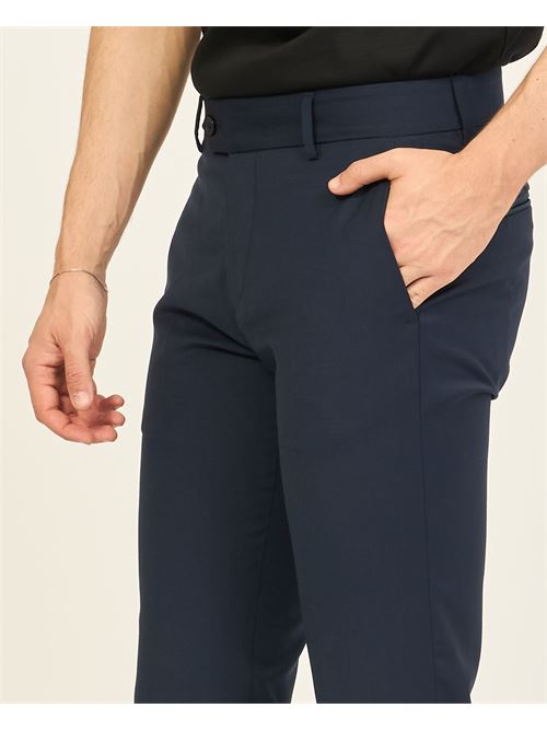 Abito uomo Mulish doppiopetto in misto viscosa MULISH | AB7217-ALBIOLBLU