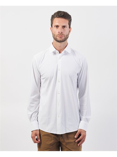 Camicia uomo Boss in cotone stretch slim fit