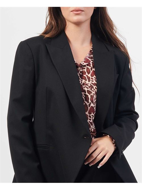 Boss slim fit women's jacket in wool blend twill BOSS | 50524019001