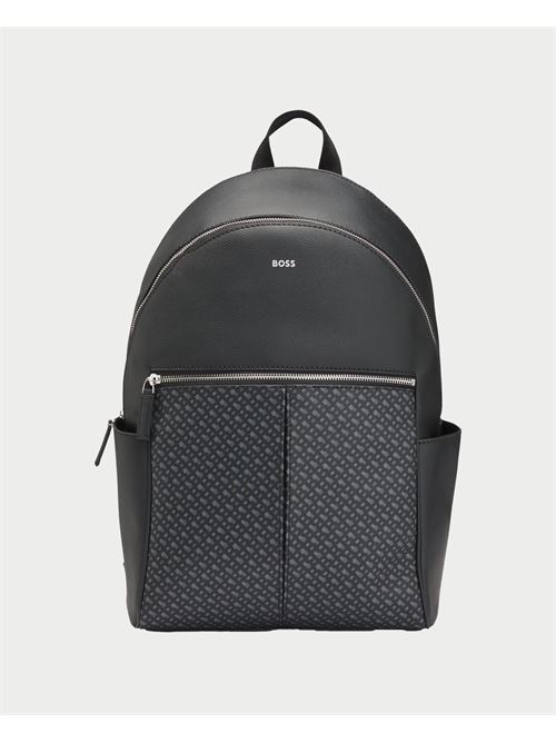 Zaino Boss in similpelle con tasca anteriore BOSS | 50529311001