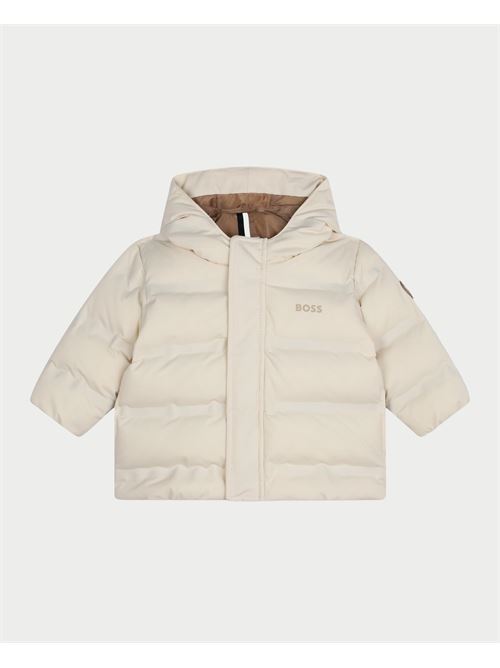 Piumino con cappuccio Boss per bambini BOSS | J5125921C