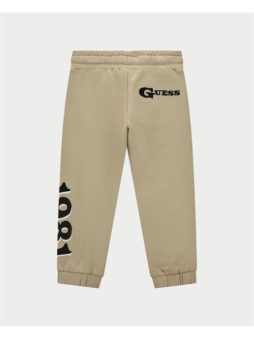 Guess sweatpants for kids with logo GUESS | N4BQ11-KAD73F1BA
