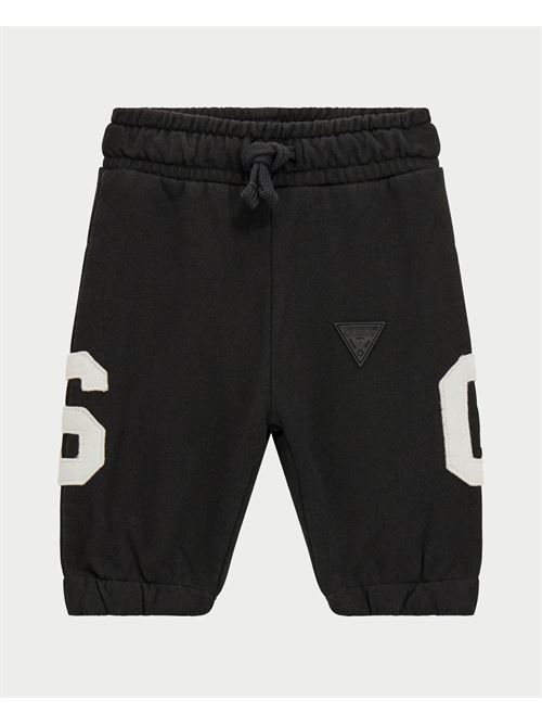 Guess Cotton Jogger Pants for Kids GUESS | N4YQ13-KAD73JBLK