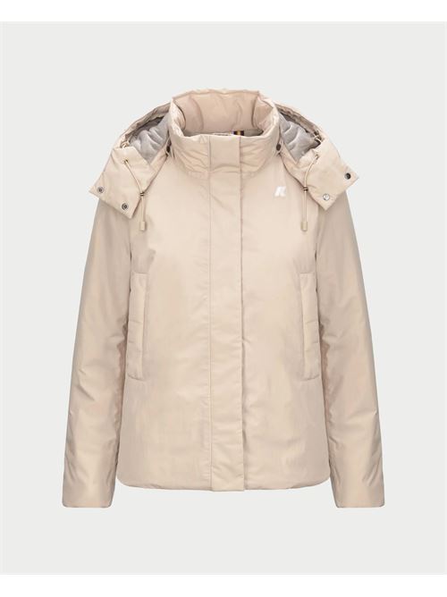 Giacca corta Marlette di K-way con cappuccio K-WAY | K2137CW-MARLETTEASV