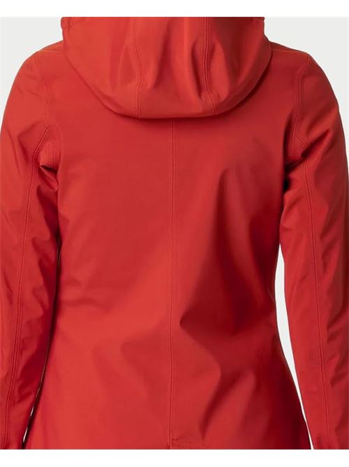 Giacca lunga Mathy di K-way con cappuccio e logo K-WAY | K2148BW-MATHYAS8