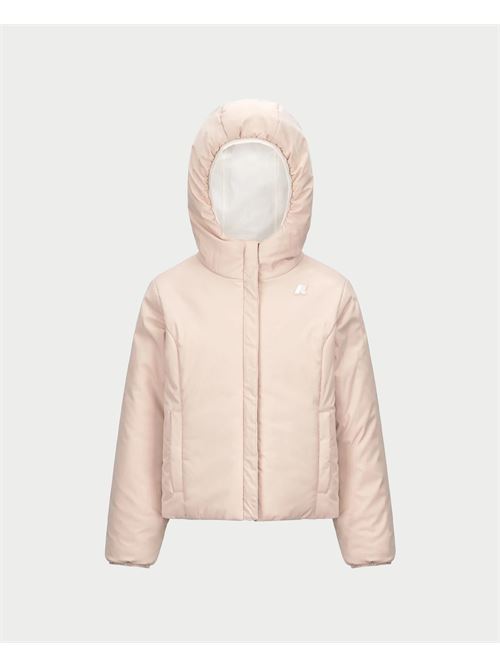 Giacca K-way Lily reversibile per bambine K-WAY | K71339W-LILYASJ