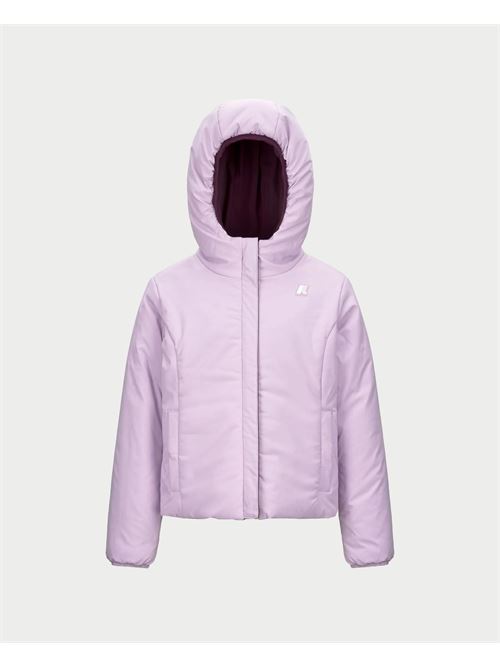 Giacca K-way Lily reversibile per bambine K-WAY | K71339W-LILYATE