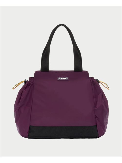 Borsa shopping K-way Aisy in tessuto tecnico con manico K-WAY | K8125ZW-AISYXB4