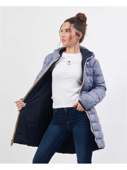 Giacca tre quarti Denise Thermo di K-way reversibile K-WAY | K8134CW-DENISEASC