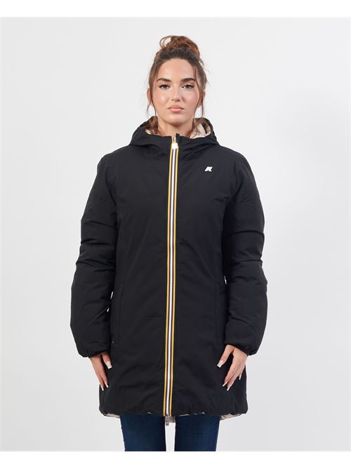 Giacca tre quarti Denise Thermo di K-way reversibile K-WAY | K8134CW-DENISEAU7