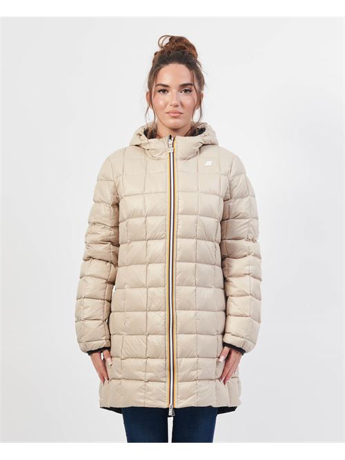 Giacca tre quarti Denise Thermo di K-way reversibile K-WAY | K8134CW-DENISEAU7