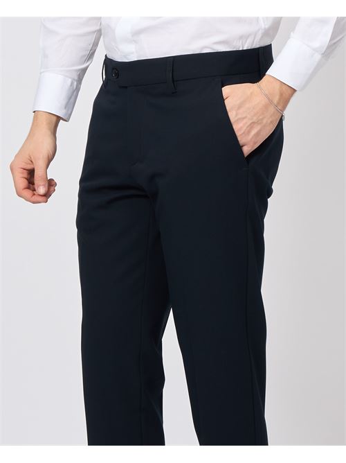 Smoking uomo Bharnaba con collo sciallato BHARNABA | AB212-LOTOBLU