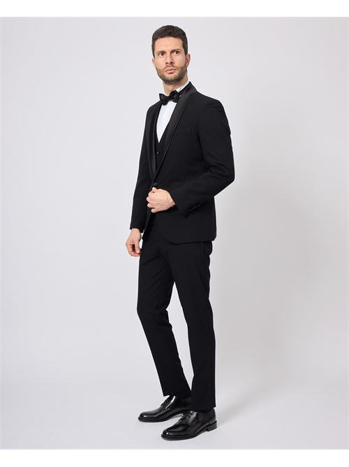 Smoking uomo Bharnaba con collo sciallato BHARNABA | AB212-LOTONERO