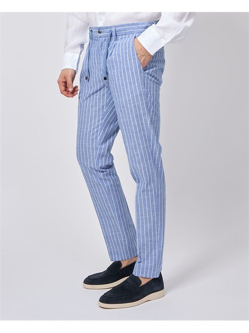 Abito uomo Bharnaba in cotone doppiopetto BHARNABA | ABS807R-DALIAROYAL