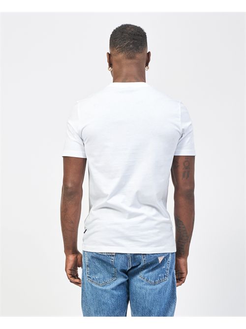 T-shirt uomo Boss in cotone con logo sul petto BOSS | 50468347100