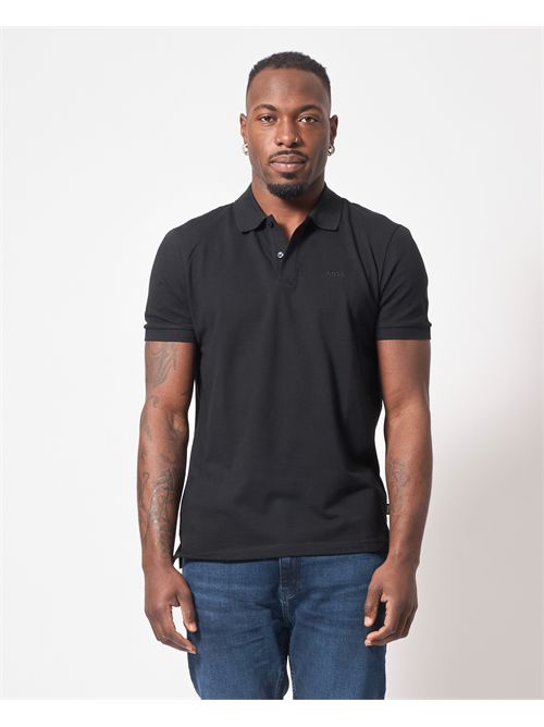 Polo homme coupe régulière Boss avec logo brodé BOSS | 50468362001