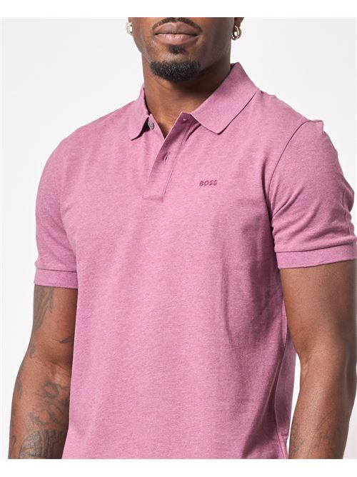 Polo homme coupe régulière Boss avec logo brodé BOSS | 50468362535