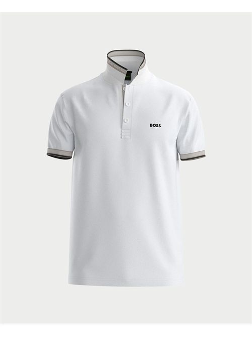 Polo uomo Paddy di Boss con bordi a contrasto BOSS | 50469055111