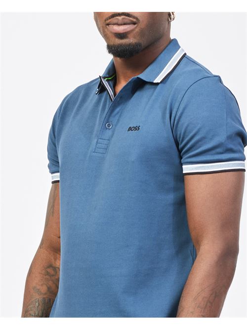 Polo homme Paddy de Boss avec bords contrastés BOSS | 50469055425