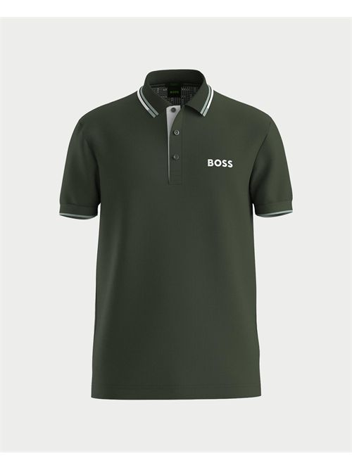 Polo uomo Boss in misto cotone BOSS | 50469102355
