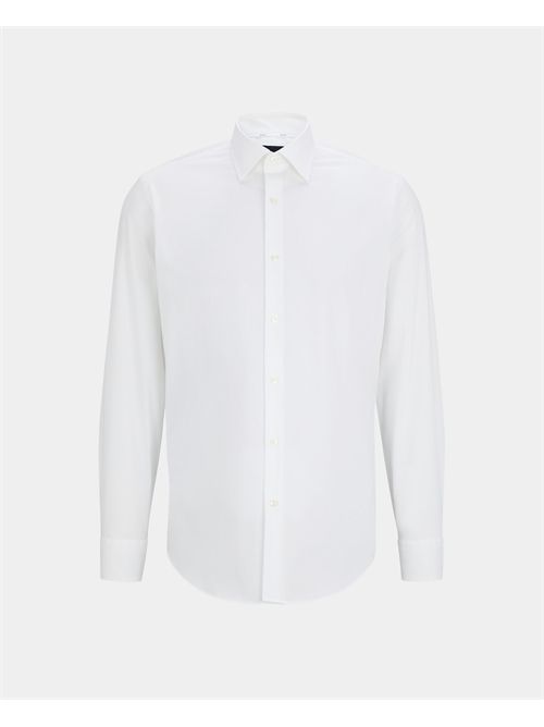 Camicia uomo Boss in popeline di cotone BOSS | 50473265100