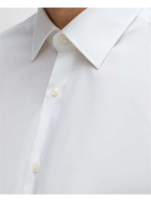 Camicia uomo Boss in popeline di cotone BOSS | 50473265100